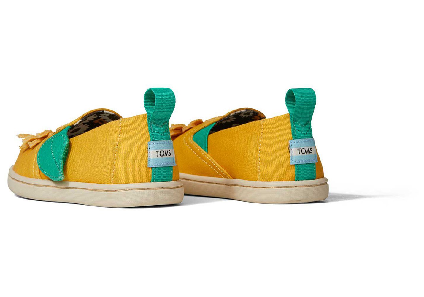 Toms Espadryle Dziecięce Żółte - Alpargata Tiny Sunflower - 03BZLJMTG